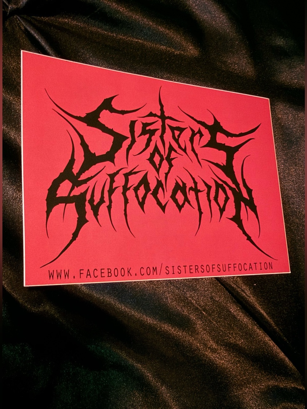+RARE+ Sisters Of Suffocation Death Metal Sticker
